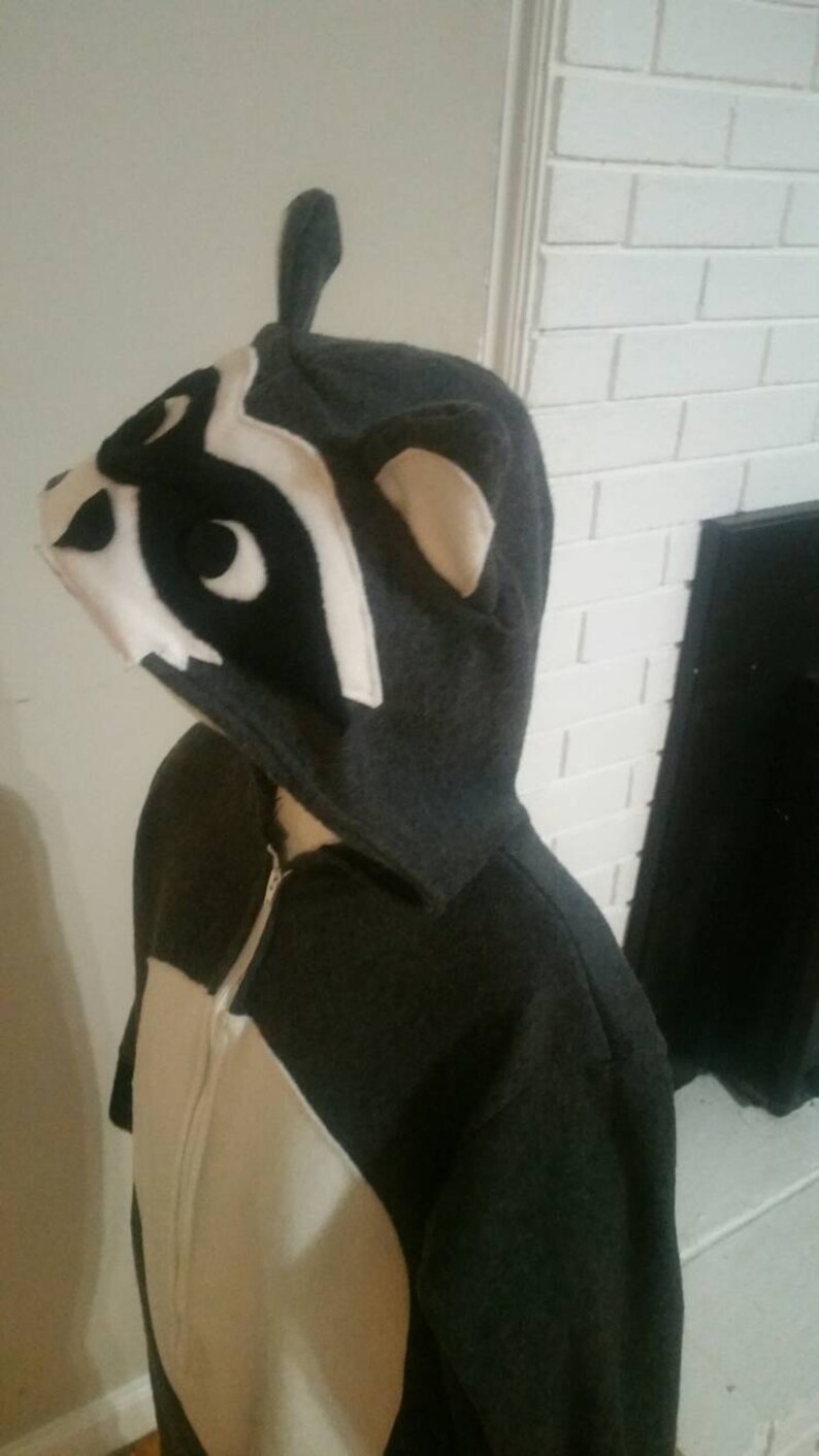Raccoon Costume Sleeper Halloween Dress up Play Clothing - Etsy