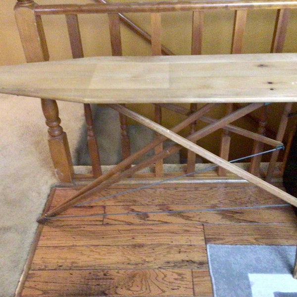Wood Ironing Board Etsy
