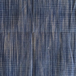 Indigo Hand Woven Fabric - Vintage blue & white Tablecloth/ Tea towel - Blue Homespun - Natural Shibori hand dyed/ Plant dyes  - Tie dyed