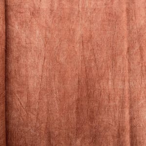 light Brick Red Plant dyes Cotton fabric - Natural Tie dyed Hand dyed Table cloth - Solid Light brick red Hand woven Cloth/ Towel Supply