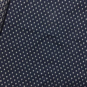 Japanese Full Sashiko Indigo Blue Fabric Vintage Style Hand Sew ...