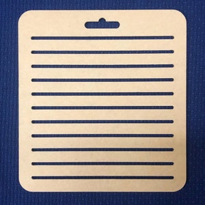 Acrylic Stencil for Sashiko / 1.0cm LINE - Japan Sashiko Stencil Quilting Stencil - Japanese Patchwork Sashiko Embroidery Pattern