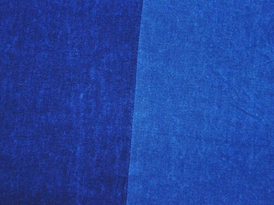 Three Shadow Indigo Blue Pillow Cases Pathc Work Cotton Home Etsy