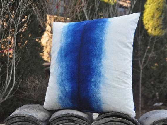 indigo pillow cases