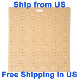 Sashiko Stencils by Acrylic | Dots - Sashiko Embroidery Pattern - Quilting Stencils Dots pattern Japanese Boro style