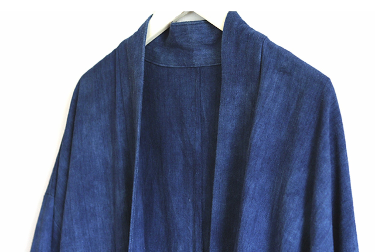 Shibori/kimono Jackets/coats/cotton Fabric/adult/blue/indigo
