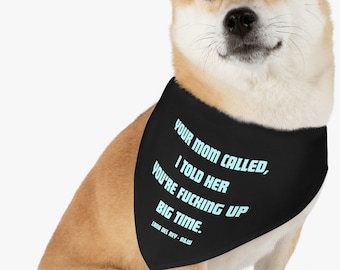 Lana Del Rey A&W Pet Bandana Collar