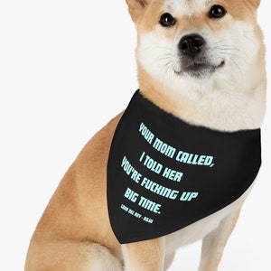 Lana Del Rey A&W Pet Bandana Collar