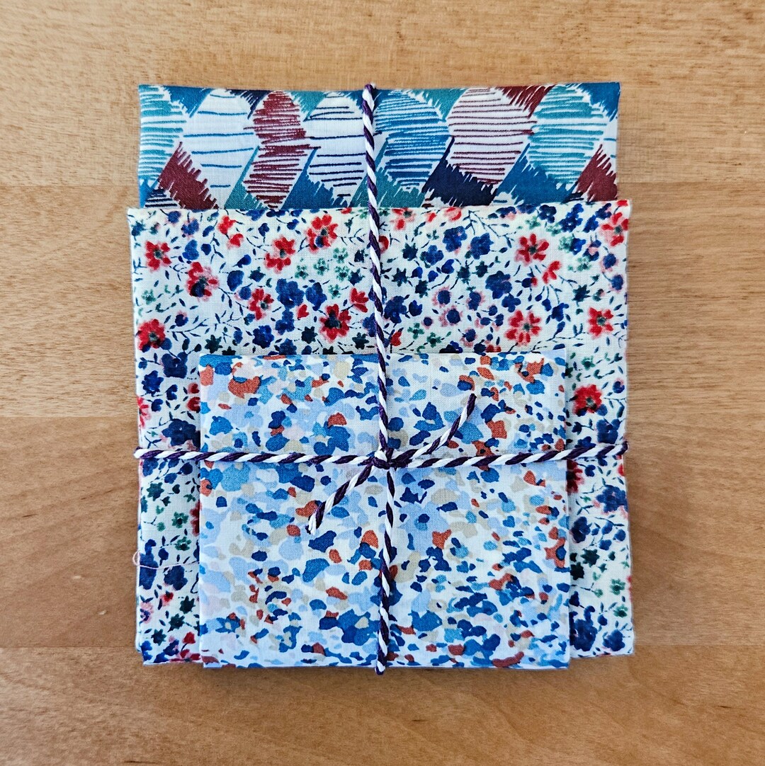 3 Liberty Handkerchiefs Summer Clearance Etsy UK