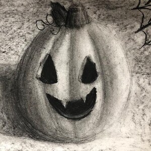 Jack O Lantern Pumpkin Halloween Art Lesson by Art Teacher in LA Art lesson plans elementary art homeschool activities image 4