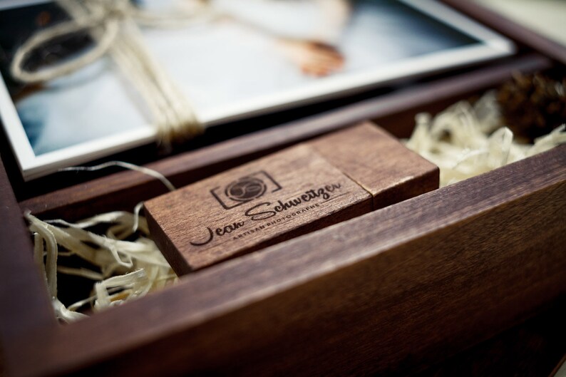 Wedding Photo Box voor 4x6 Print Memory Box Houten Doos ...