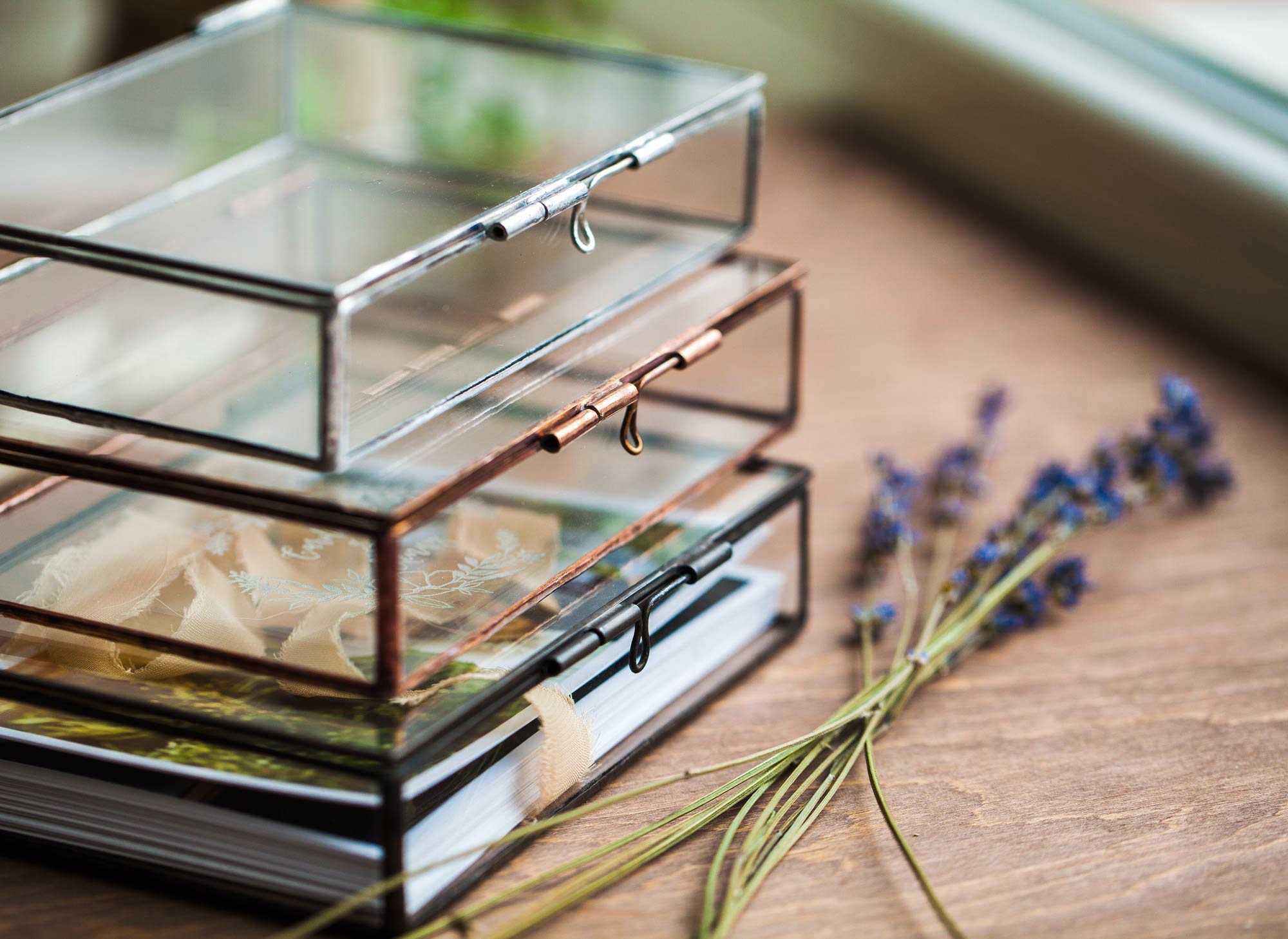 Glass Photo Box for 4x6 Boudoir Photo Box 10x15 Cm Wedding Etsy Australia