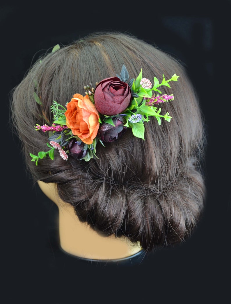 Side Combs Hair Jewelry Flower Comb Bridal Hair Accessories