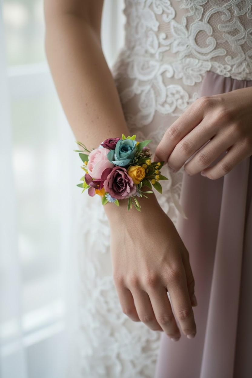 Blue Prom Corsage - Etsy