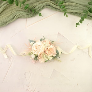cream prom set champagne prom ivory boutonniere cream corsage wristlet classic wedding boutonniere dance party corsage graduation buttonhole