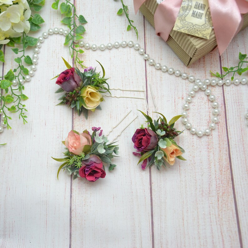Beauty Gift Wedding Hair Flower Birthday Gift Hair Piece Etsy