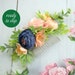 see more listings in the Flower hair comb section