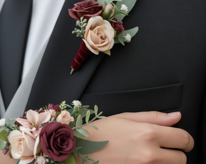 Corsage and boutonniere