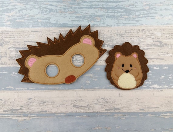 hedgehog finger puppet