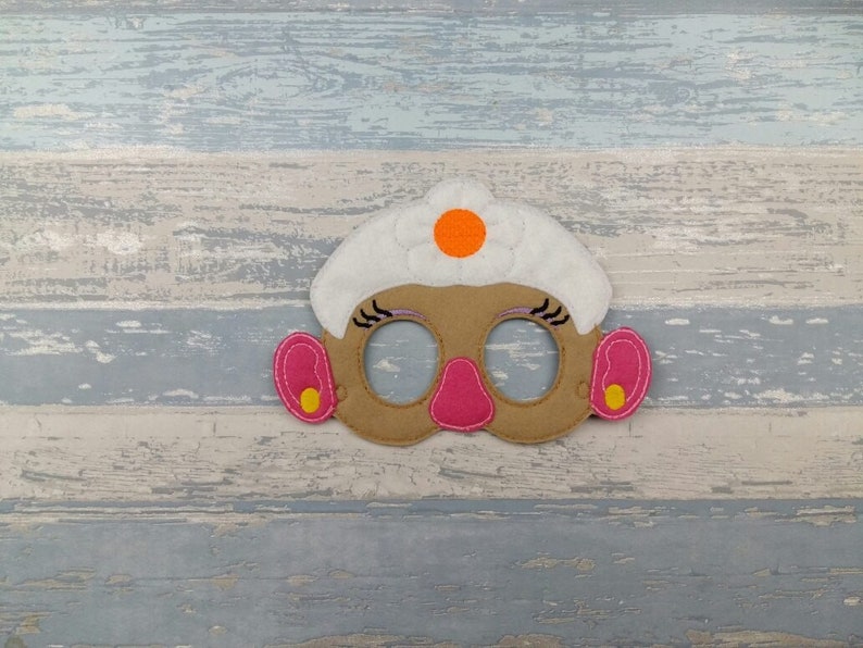 Felt Face Mask Hedgehog Mask Story Time Mask Prickly Hedgehog Costume Mask Halloween Birthday Party Favours