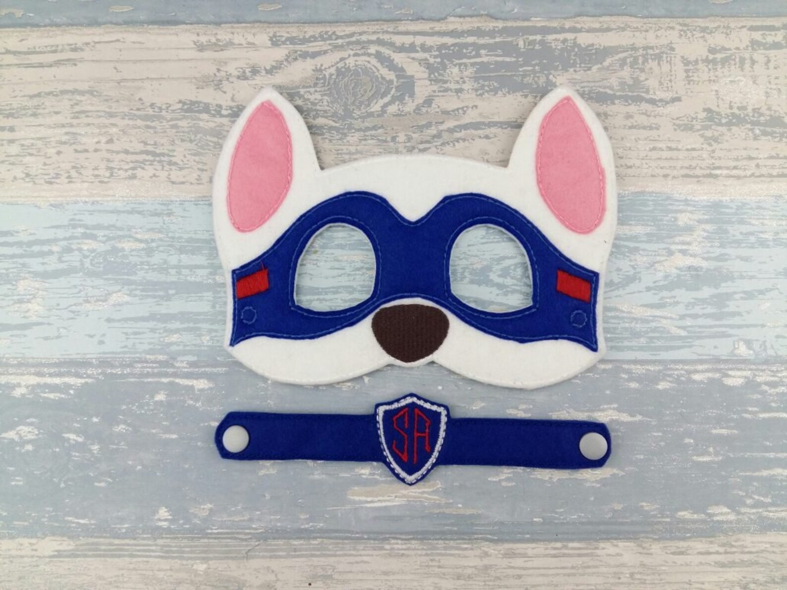 Rocky Mask Rocky Recycle Mask Paw Patrol Mask Felt Dress Etsy España