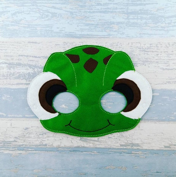 Turtle Mask - Sea Turtle Felt Mask - Green Turtle Mask - Birthday Mask - Halloween Mask - Turtle Costume Dress Up - Turtle Gift - Tortoise Il_570xn