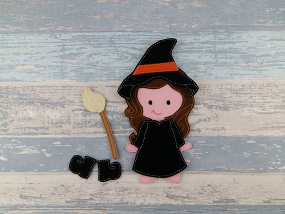flat felt dolls