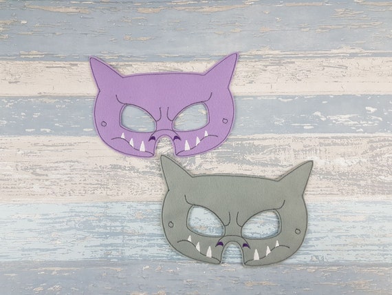 Aerodactyl Felt Mask - Flying Dragon Birthday Mask - Party Favors - Halloween Felt Mask - Birthday Gift - Grey, Lilac or Pink Pokemon Il_570xn