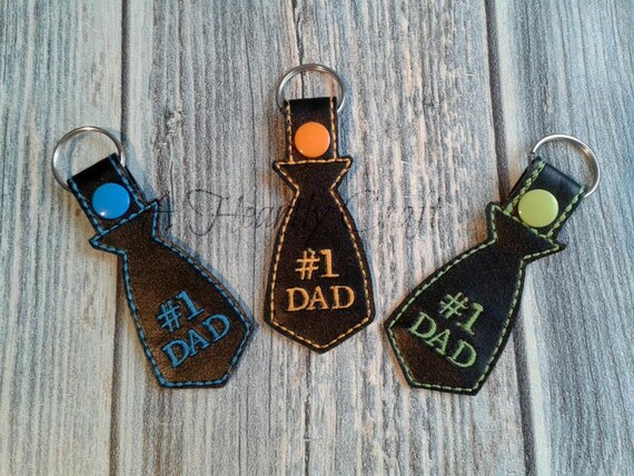 Dad Keychain - No1 Dad Gift - Fathers Day Gift - Dad Key Fob - Daddy Day - Dads Day Gift Idea - Fathers Daughters gift - Fathers Son Gift Il_570xn