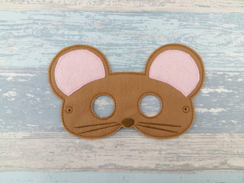 Maus Maske Wald Tiermaske Feier-Maske Geburtstag-Maske | Etsy