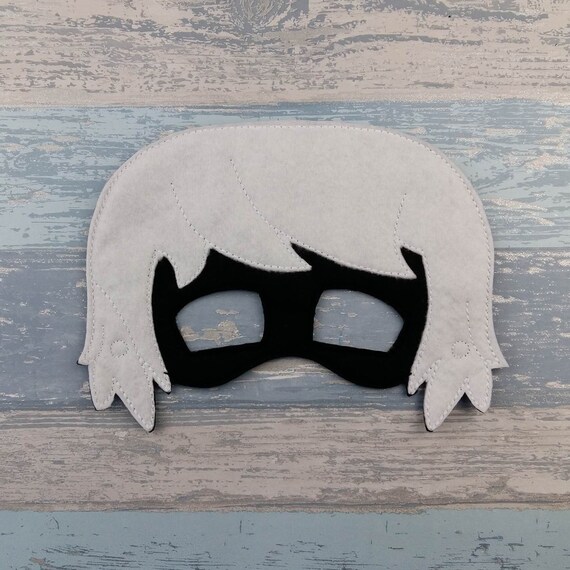 Luna Girl Mask - Luna Mask - Felt Mask - Halloween Mask - Bedtime Hero Mask - Bedtime Mask - PJ - Party Mask - Luna Party Bag - PJ Favors - Il_570xn