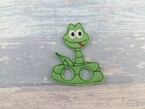snake finger puppet