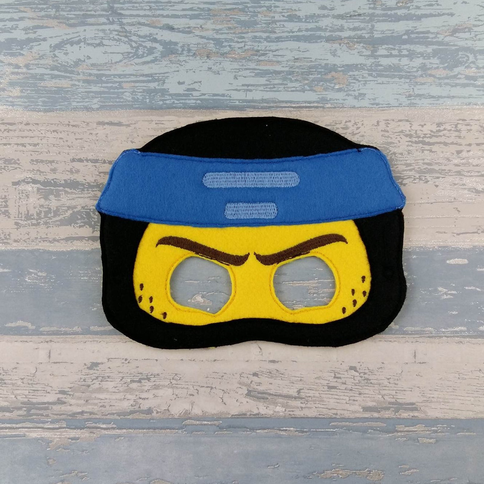 Ninjago Mask Set of Six Birthday Party Ninja Face Masks | Etsy