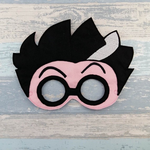 Scientist Mask - Pretend Play - Halloween Costume - Party Favor - Scientist Mask - Face Mask - Felt Mask - PJ Birthday Party Favor Mask Il_570xn