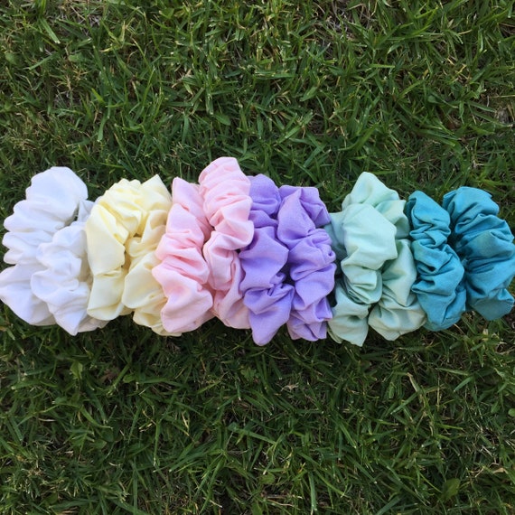 Pastel Scrunchies | Etsy