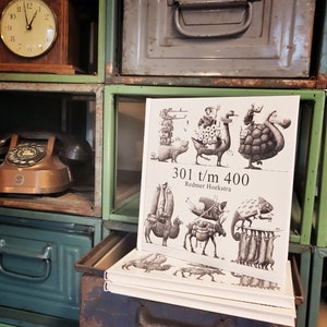Book Drawings 301 t/m 400 by Redmer Hoekstra