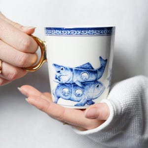 Mugg Fiskarna/mok Vissen