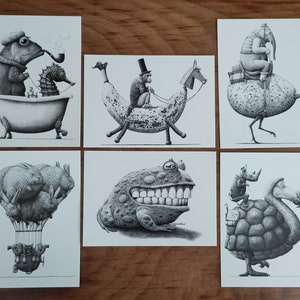 SPECIAL OFFER: 6 postcards (of your choice) for the price of 5.