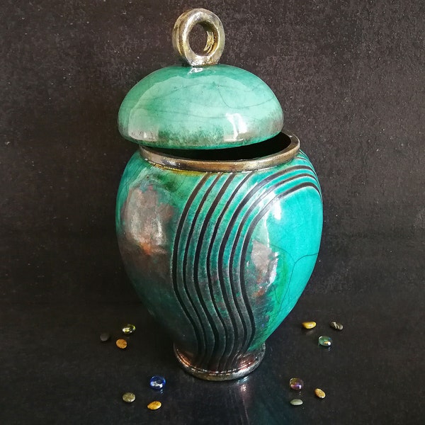 Raku Urns - Etsy