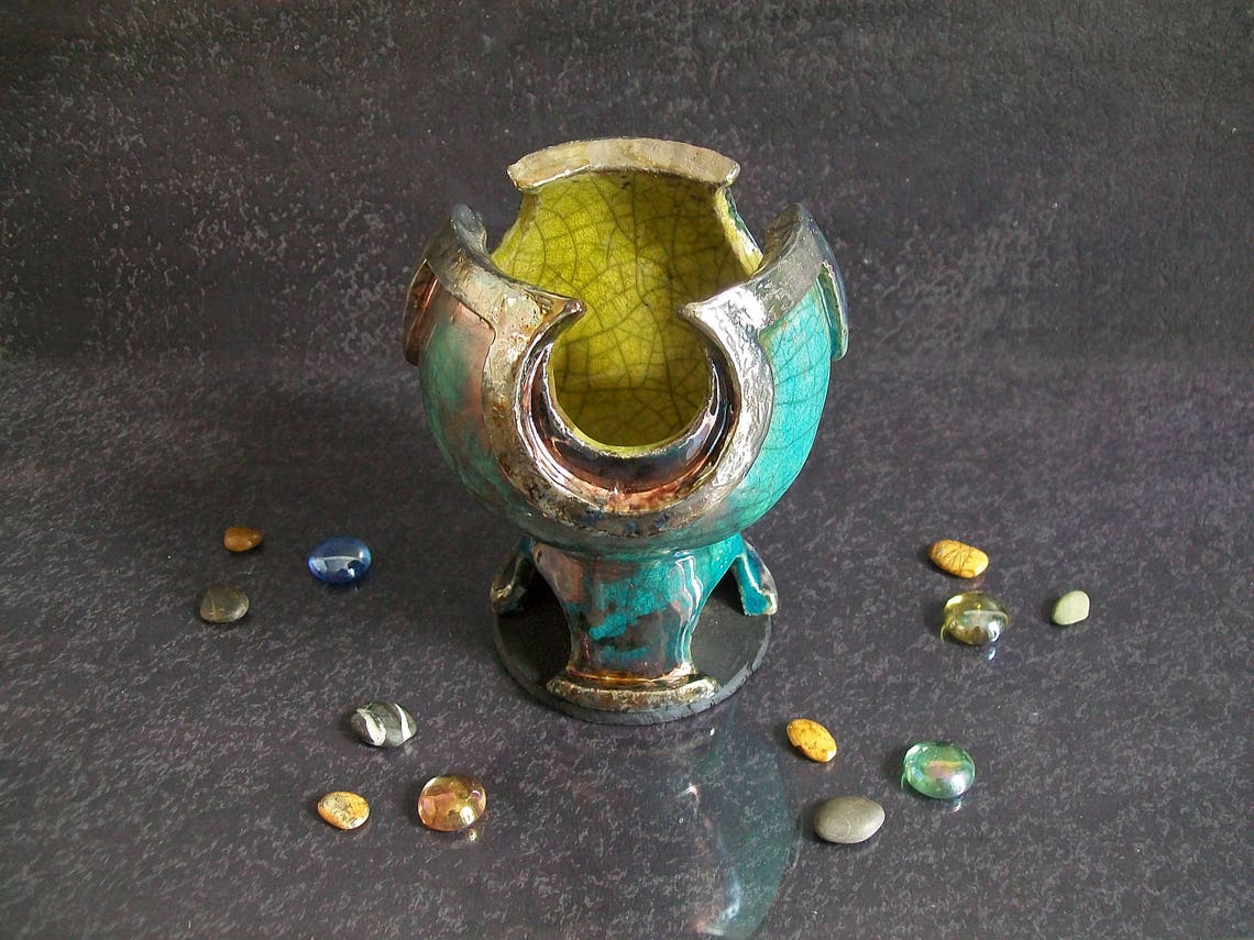 Bruciatore per oli essenziali, bruciatori di aromi in ceramica assortiti, supporto per aromaterapia, diffusore profumato per San Valentino, fornello per aromaterapia (Akura) (bianco-1