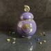 Urna Cineraria Con Farfalle Viola - Design Femminile Viola Colorato Con Fiori Lilla Urna Funeraria Bianca Urna Di Grandi Dimensioni Per Adult~p115230433