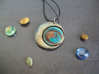 Collana Con Ciondolo Sole Luna E Stella - Boho Vintage Con Catena A Graffetta - Oro - Regalo Donna