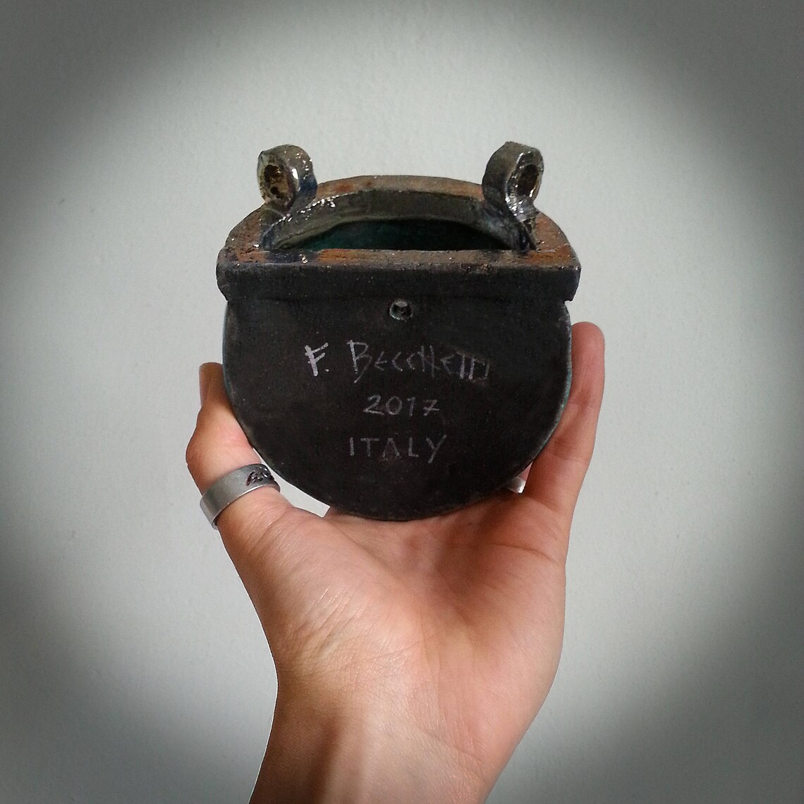 Raku Ceramic Radiator Humidifier With Swirls Custom Colors - Etsy