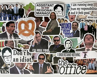 The Office Sticker Pack | Laptop & Water Bottle Stickers