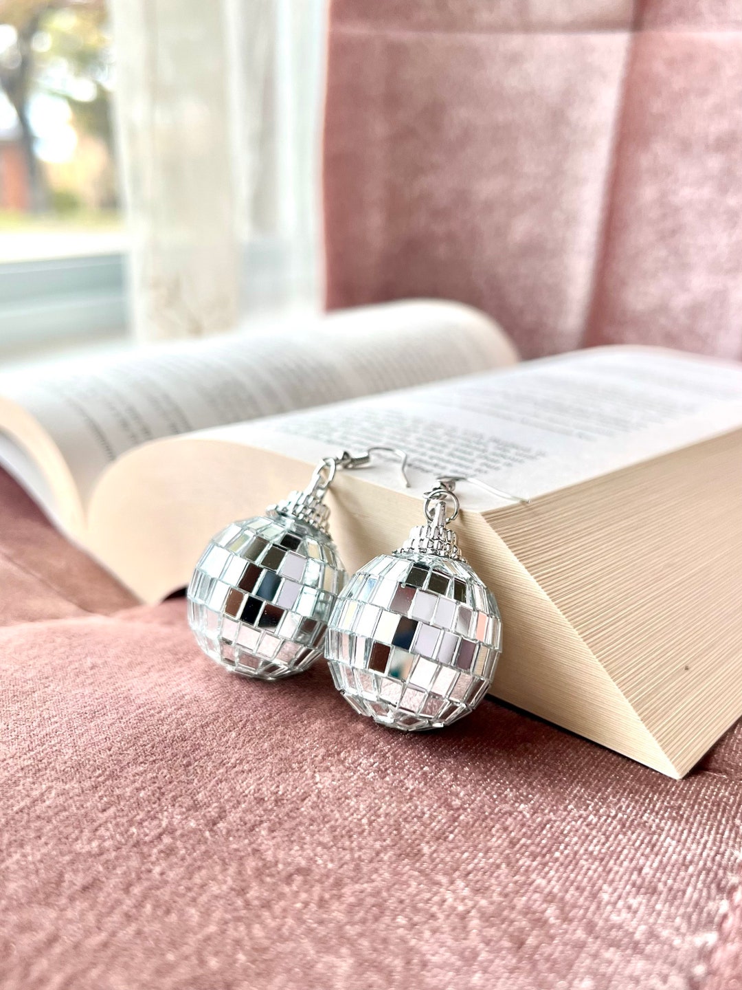 Mirrorball Earrings Folklore Taylor Swift Etsy