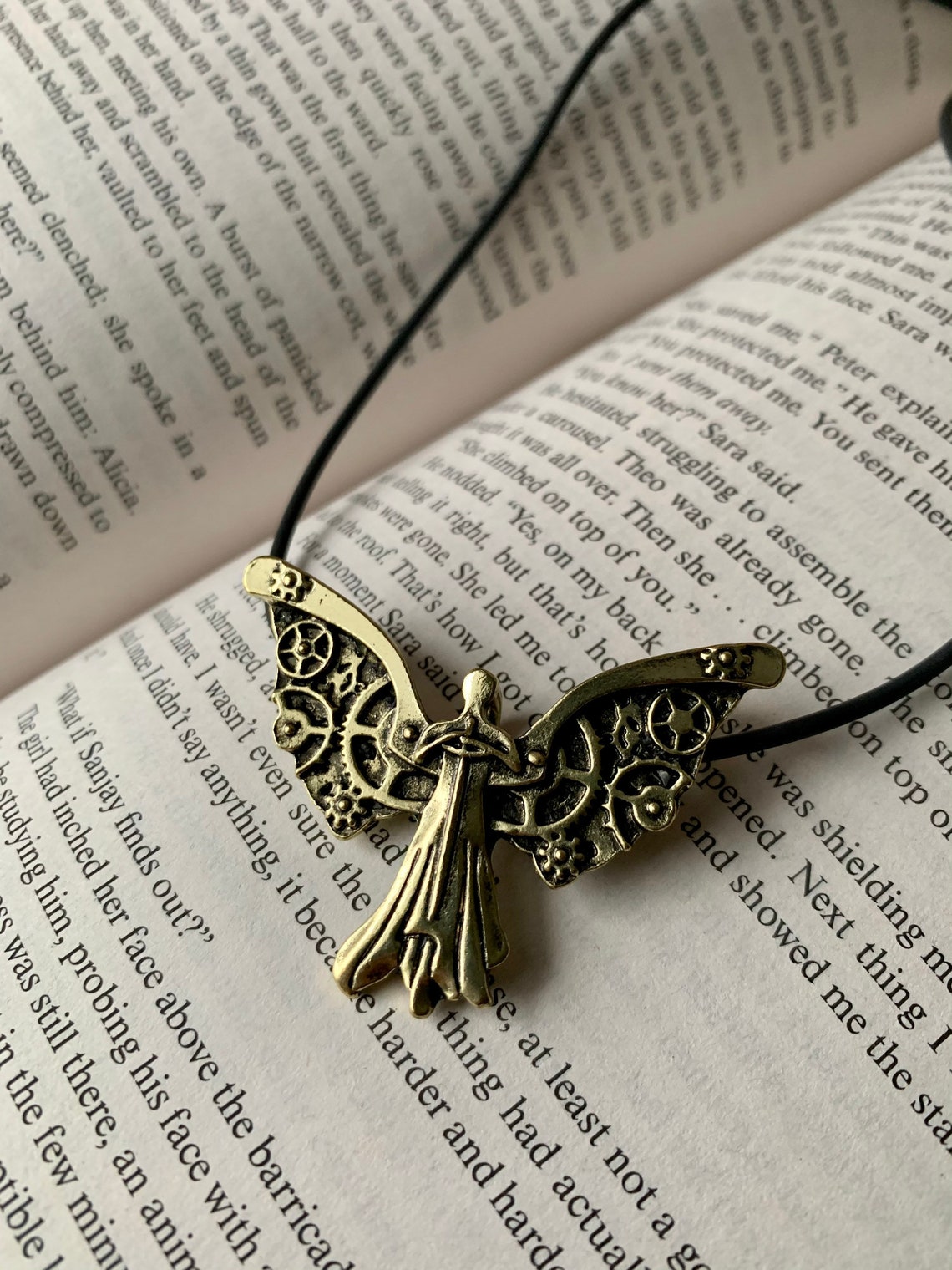 Clockwork Angel Necklace Tessa Gray Infernal Devices Etsy Ireland