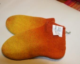 40/41 meias de feltro feitas à mão para tênis, botas de borracha, sapatos de cama comprimento do pé 26 cm
