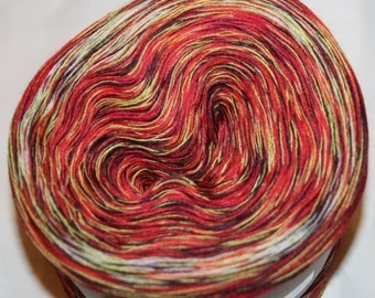 150gr 550 mtr grande bobble de lã enrolado à mão