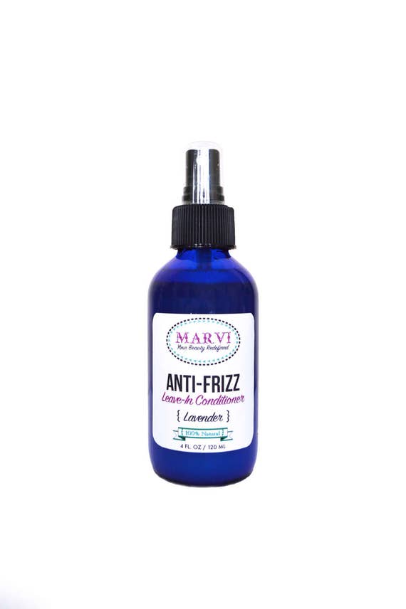Anti Frizz Leave In Conditioner Spray Vegan Natural Hair Etsy