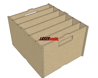 Storage Unit for Craft etc fits Ikea A4 Stacking Paper Storage Unit for